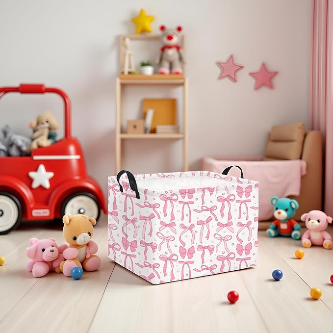 Rectangular Kids Storage Basket - Image 3