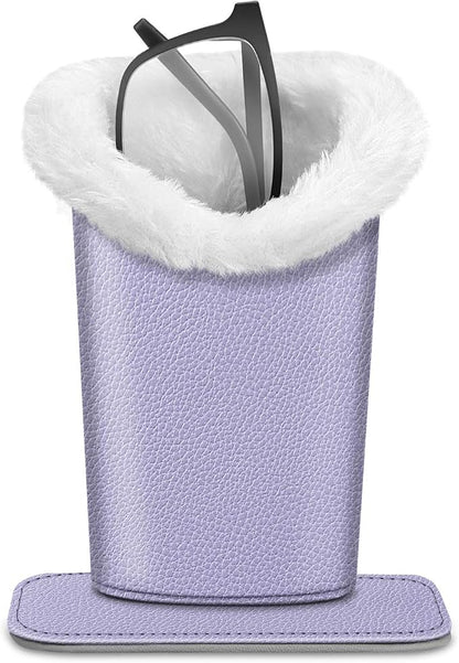 Fintie Plush Lined Eyeglasses Holder, Glasses Stand Case, Anti-scratch Glasses by Fintie