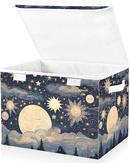 Stars and Moon Storage Bins - Image 2