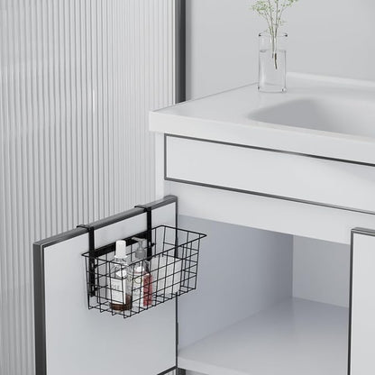 MaraFansie Basket with Hook, Grid Storage Basket, Over the Cabinet Door - Image 3