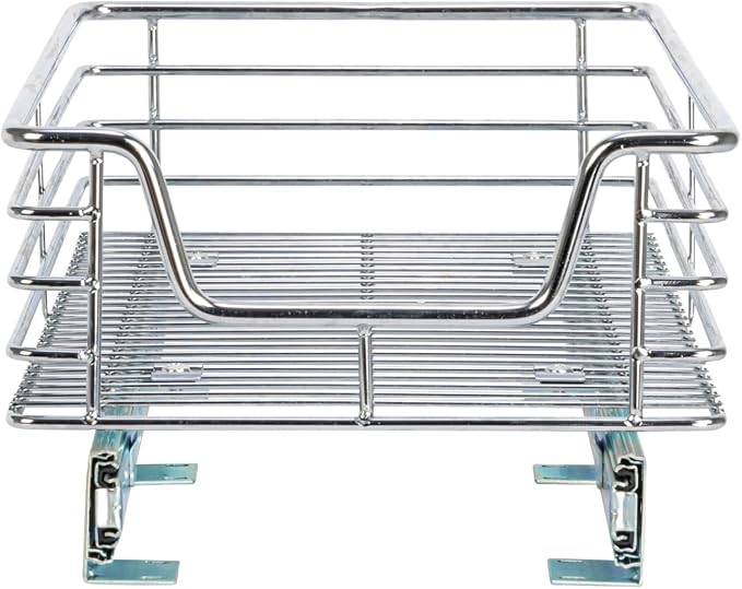 Household Essentials Chrome-Plated Steel Pull-Out Organizer - Image 8