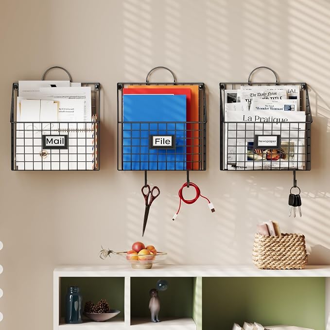 3 Packs Hanging Wall File Organizer - Image 8