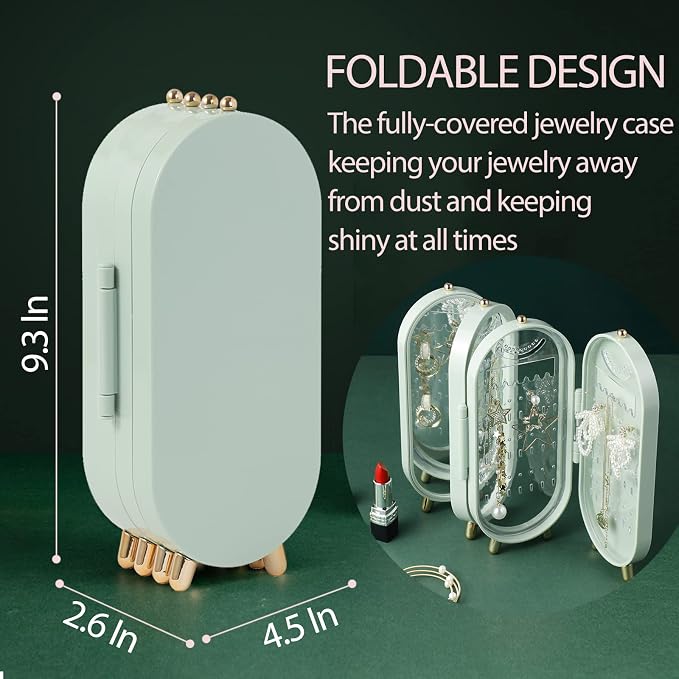 Foldable Earring Holder Jewelry Organizer Box - Image 2