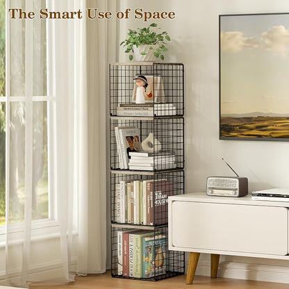 Dmevkic 2 Cube Small Bookcase, Bookshelf - Image 7