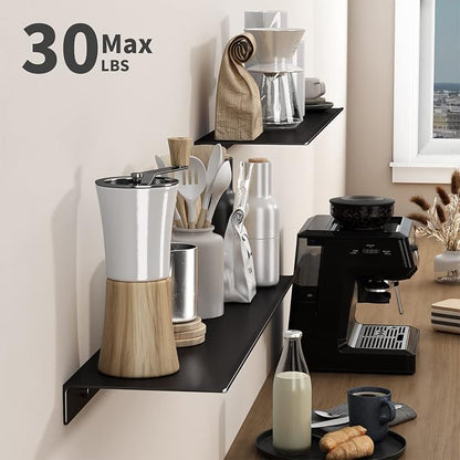 Danpoo 20 inch Long Metal Floating Shelves - Image 4