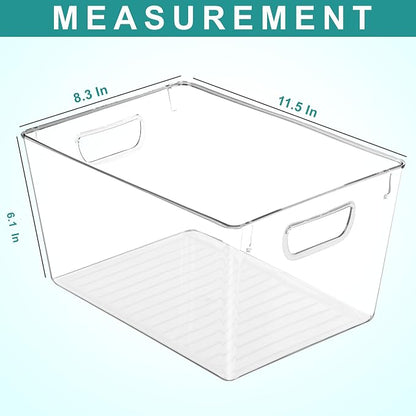 Utopia Kitchen Clear Organizer or Storage Bins - Image 2