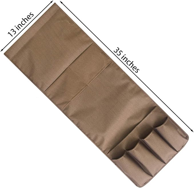 MDSTOP 5 Pockets Remote Control Holder, Magazine Rack, Space Saver Organizer - Image 3