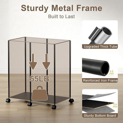 140L Double Laundry Hamper - Image 4