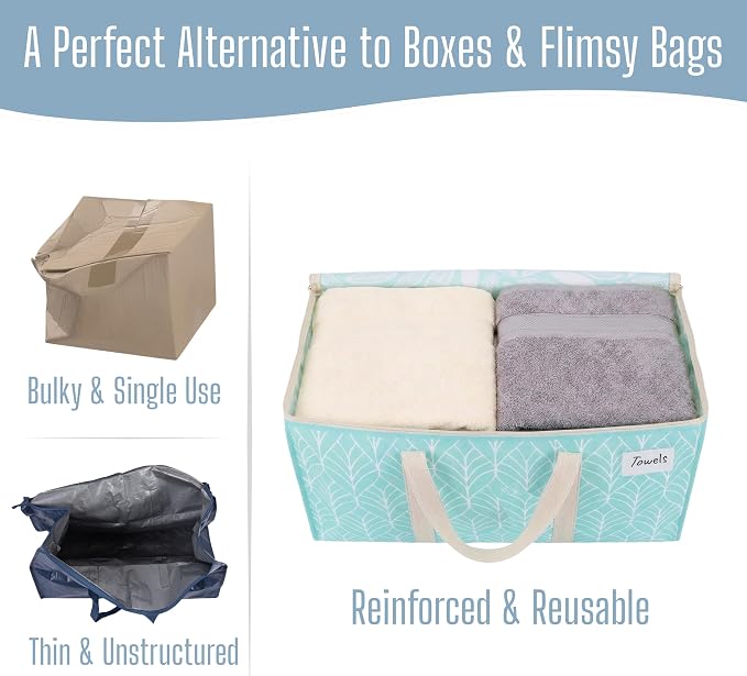 VENO 10 Pack Heavy Duty Moving Bags, Extra Large Storage Bags - Image 5
