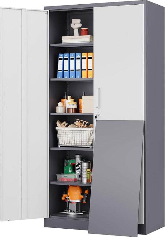 Wide & Deep Metal Storage Cabinet by SISESOL