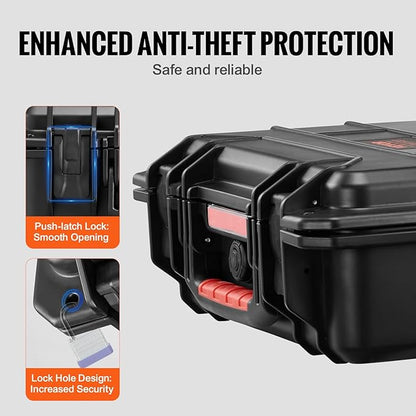 VEVOR Weatherproof Hard Case, Heavy Duty Protective Dry Box - Image 6