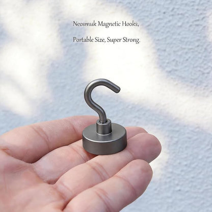 Neosmuk Magnetic Hooks, Heavy Duty 40lb+ Strong Magnet Hook - Image 2