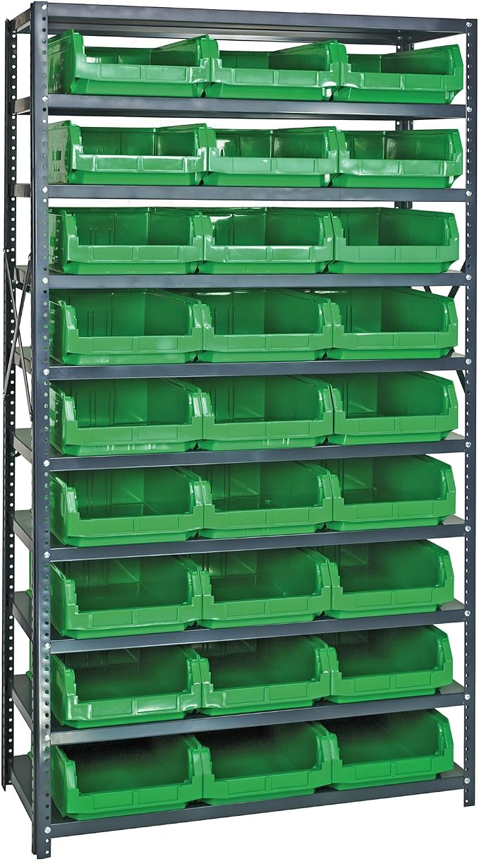Quantum MSU-531GN Heavy-Duty Modular Magnum Steel Shelving Storage Rack Unit by QuantumStorageSystems