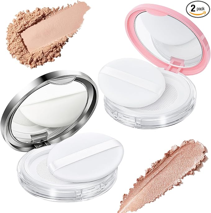 Tokusatsu 2-Pack Refillable Loose Powder Container by Unknown