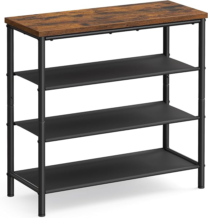 VASAGLE Shoe Rack, 4-Tier Shoe Storage Organizer by Unknown