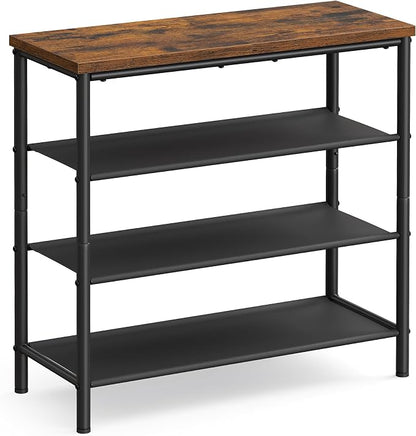 VASAGLE Shoe Rack, 4-Tier Shoe Storage Organizer by Unknown