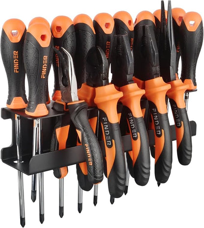 MUTUACTOR Screwdriver Organizer Rack Heavy Duty, Magnetic Mount Screwdriver by MUTUACTOR
