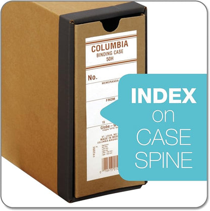 Globe-Weis Columbia Binding Case, Letter Size, High Arch - Image 7