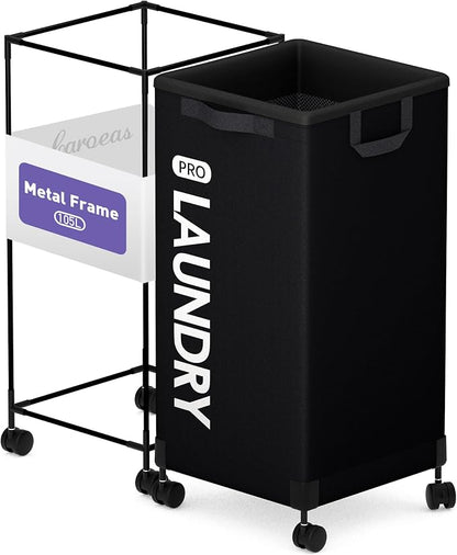 Caroeas Next-Gen 105L Matel Frame Laundry Basket by Caroeas