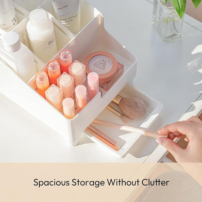 carrotez Make up Vanity Organizer Countertop Skincare Cosmetic, Accessories - Image 2