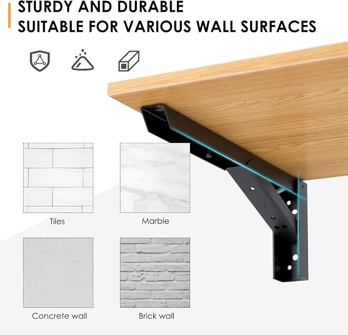 Need Small Fold Down Table Wall Mounted Heavy Duty Small Folding Wall Table - Image 9