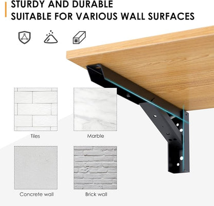 Need Small Fold Down Table Wall Mounted Heavy Duty Small Folding Wall Table - Image 9