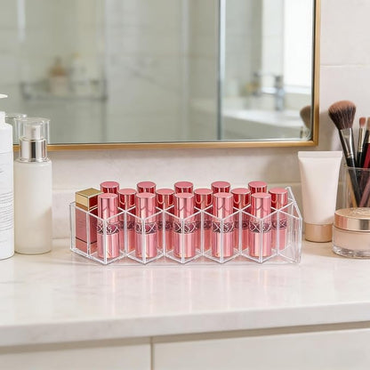 Rollerball Perfume Organizer, 16Slots Roller Bottles Holder, Stackable Makeup - Image 4