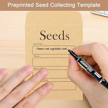 100 Pcs Seed Envelopes - Image 3