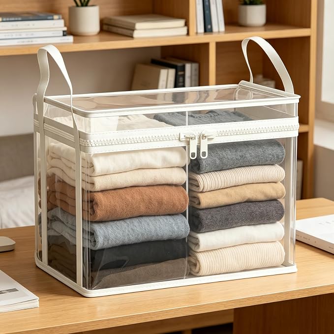 Large Clear Thick Plastic Storage Box - Image 5