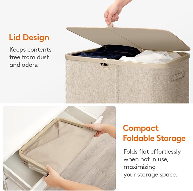 Lifewit 145L Large Laundry Basket - Image 8