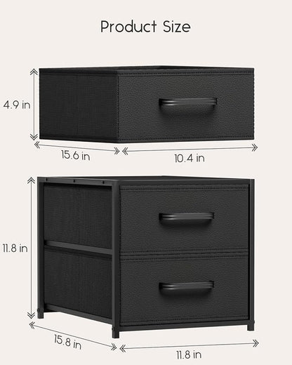 Homsorout Stackable Storage Drawers - Image 3