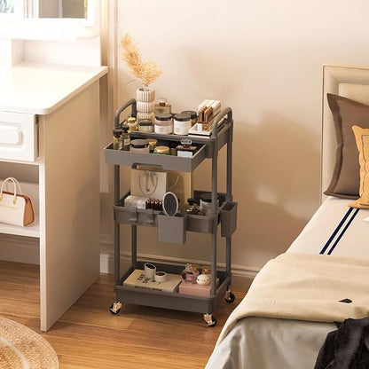 3 Tier Rolling Utility Cart - Image 9