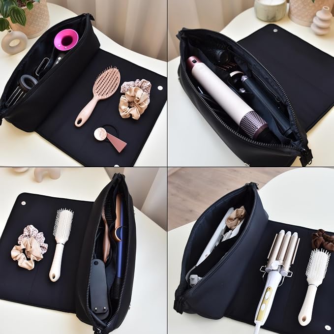 BAREFOOT CARIBOU Hair Tools Travel Bag and Heat Resistant Mat - Image 3