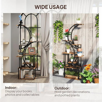 Plant Stand, Plant Stands for Indoor Plants Plant Shelf Outdoor Plant Stands - Image 5