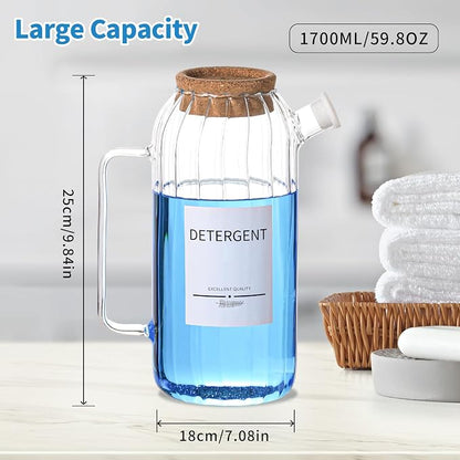 60oz Fabric Softener Dispenser, Liquid Laundry Detergent Dispenser - Image 3