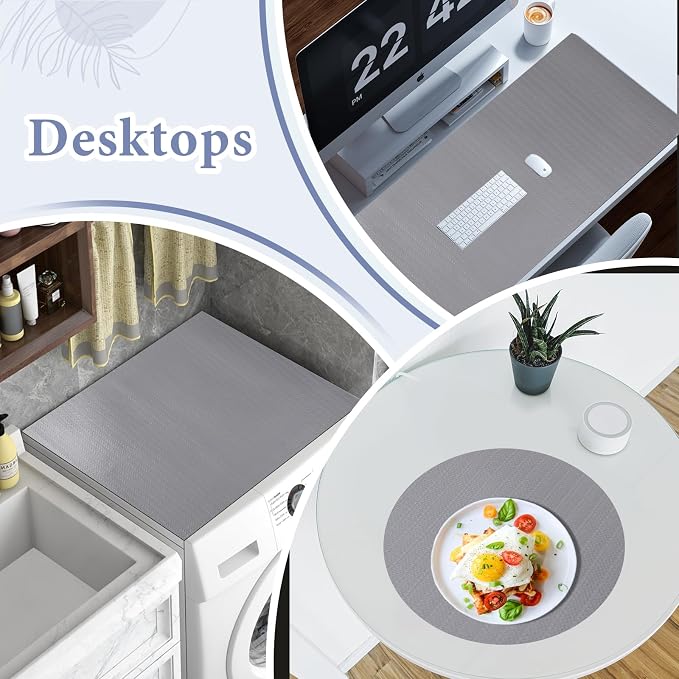 Drawer and Shelf Liner for Kitchen Cabinet: 12 in X 20 Ft Non Slip Waterproof - Image 8