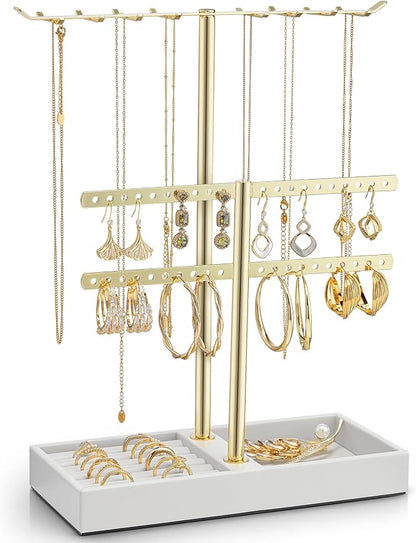 Vlando 2 Tier Jewelry Stand Organizer by VLANDO