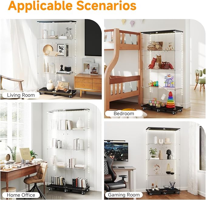 Tempered Glass Display Cabinet - Image 8