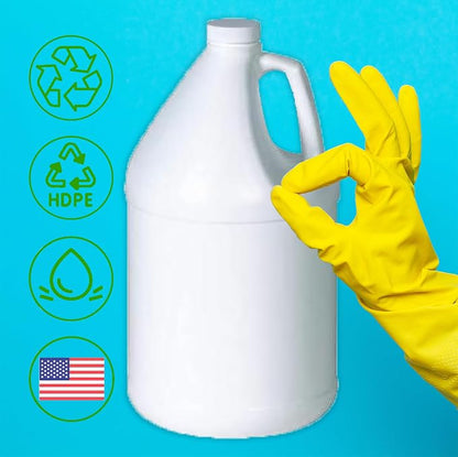 1 Gallon Plastic Jug with Cap – BPA-Free HDPE Bottle - Image 4