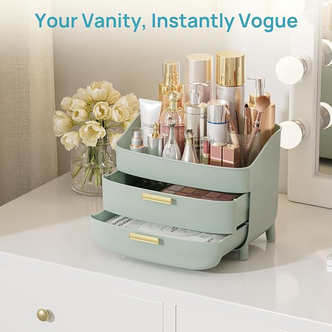 Vtopmart 3-Tier Skincare Makeup Organizer - Image 6