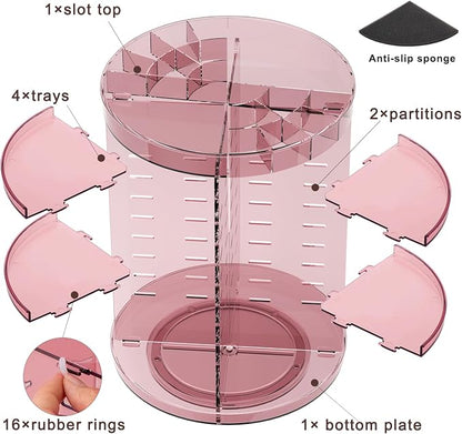 360 Rotating Makeup Organizer - Image 8