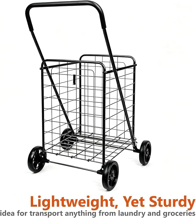 Grocery Utility Shopping Cart - Image 2
