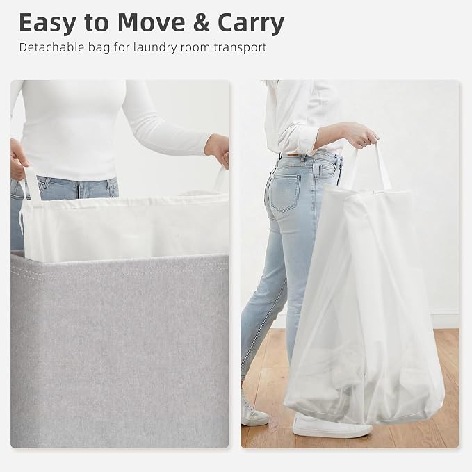 STORAGE MANIAC Triple Laundry Hamper - Image 6
