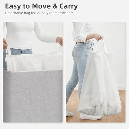 STORAGE MANIAC Triple Laundry Hamper - Image 6