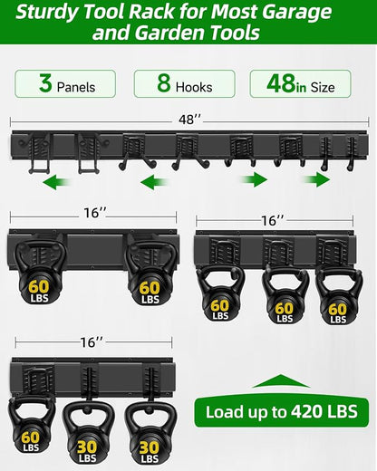 Garden Tool Organizer 48 in - Image 4