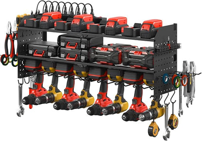 JUNNUJ Large Pegboard Power Tool Organizer by JUNNUJHome