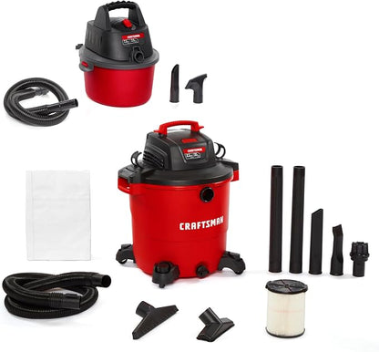 CRAFTSMAN CMXEVBE17596 20 Gal. 6.5 Peak HP Heavy Duty Wet/Dry Shop Vacuum by CRAFTSMAN