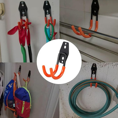 Heavy Duty Garage Storage Hooks, 2 Pack Utility Steel Garage Tool Organizer - Image 7