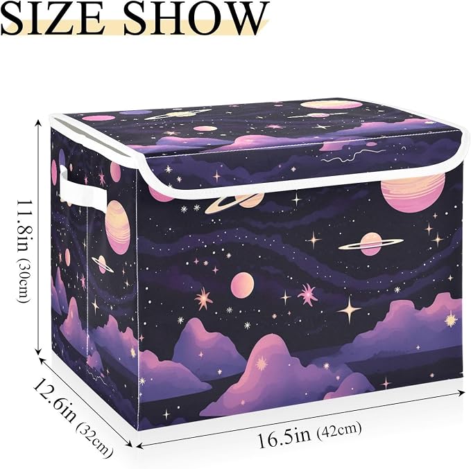 Abstract Planets Storage Bins - Image 3
