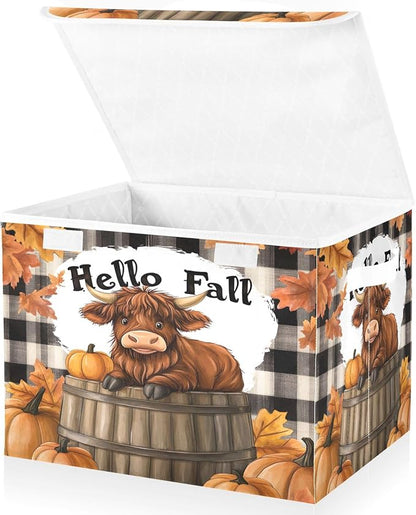 Highland Cows Storage Bins - Image 2